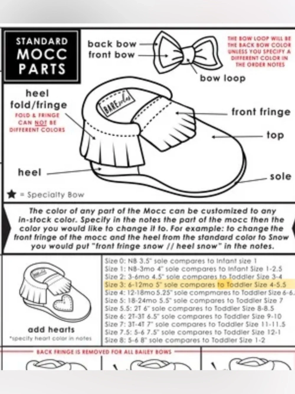 Bare Soles Moccasins (set of 2)